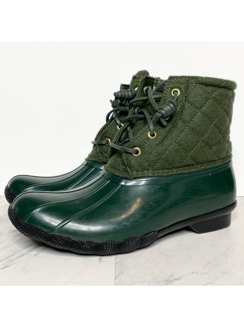 Sperry Saltwater Waterproof Duck Boot 7 1/2